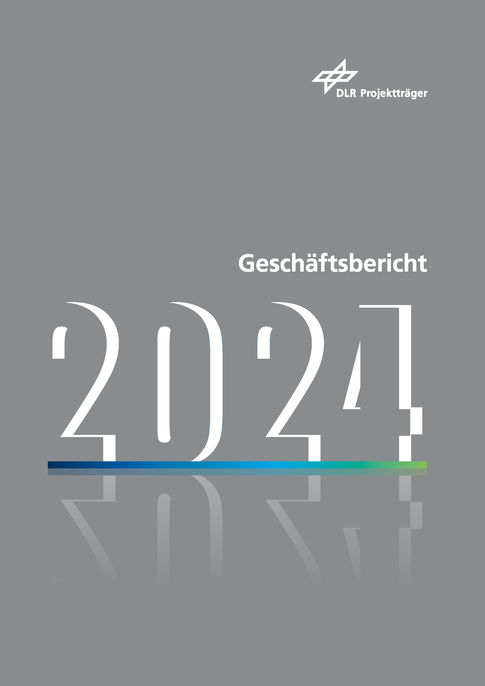 Titelseite des aktuellen Geschäftsberichts