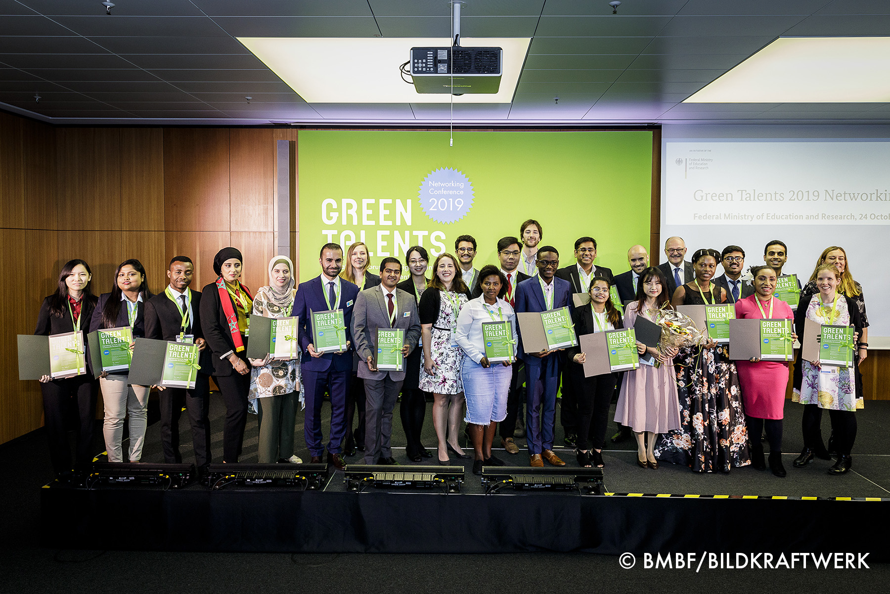 Gruppenfoto der Green Talents 2019