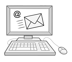 Rechner mit E-Mail