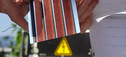 Printed paper photovoltaic cells processed by pmTUC