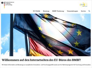 Abbildung EU-Büro-Website