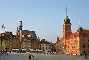 Old town of Warsaw