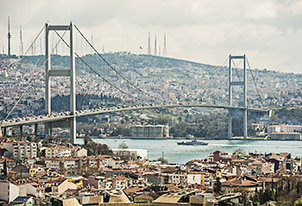 Bosphorus-Brücke Istanbul