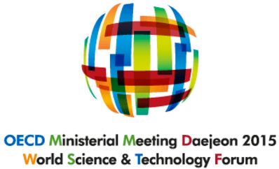 Logo der Konferenz - Globus aus bunten Quadern