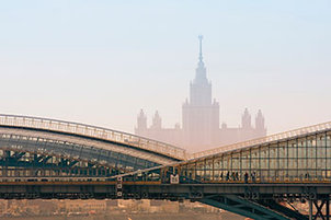 Ansicht von Moskau