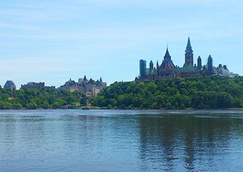 Parliament Hill in Ottawa